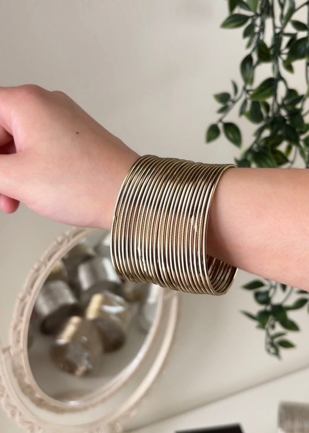 Vintage Bangles - Gold & Silver
