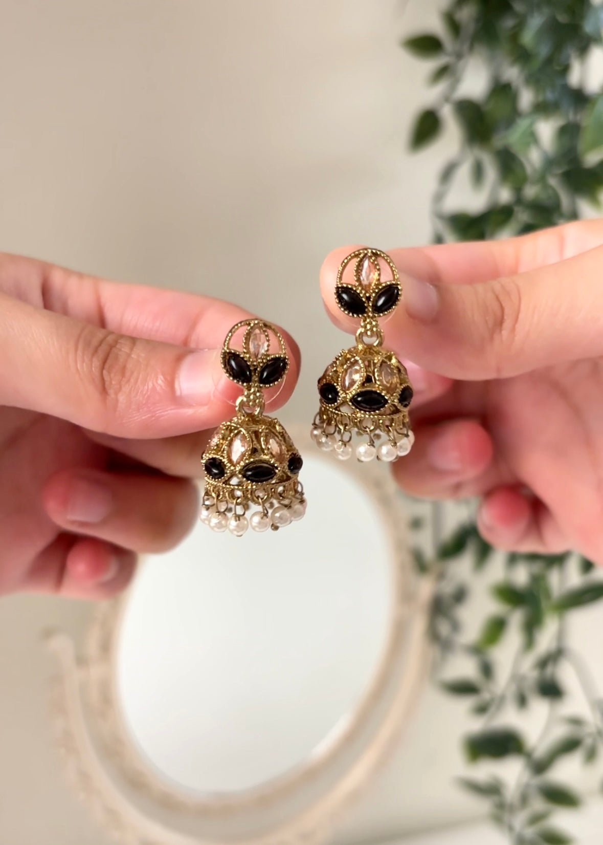 Mini Flower Jhumki
