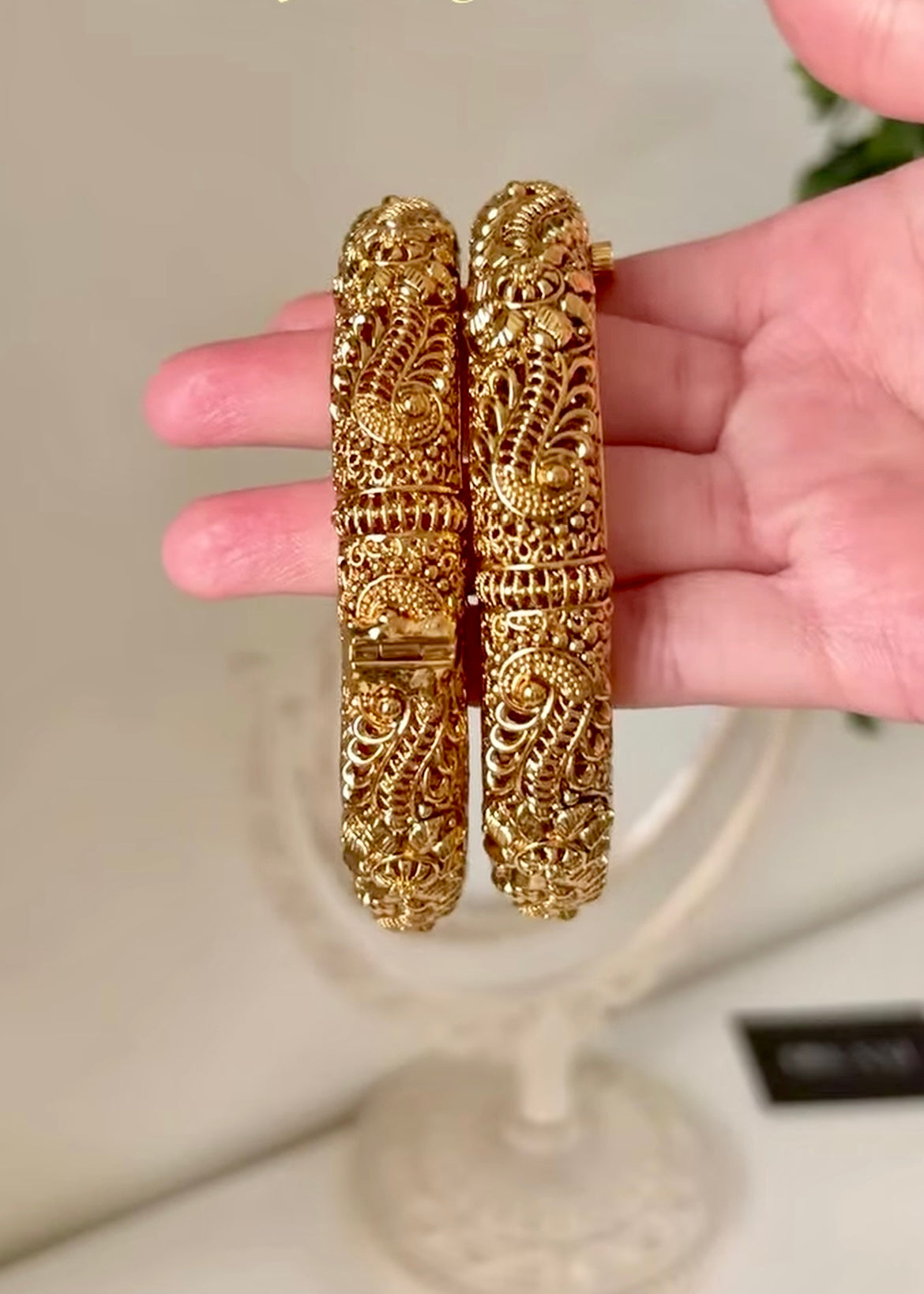 SNEHA - Gold Plated Bangles