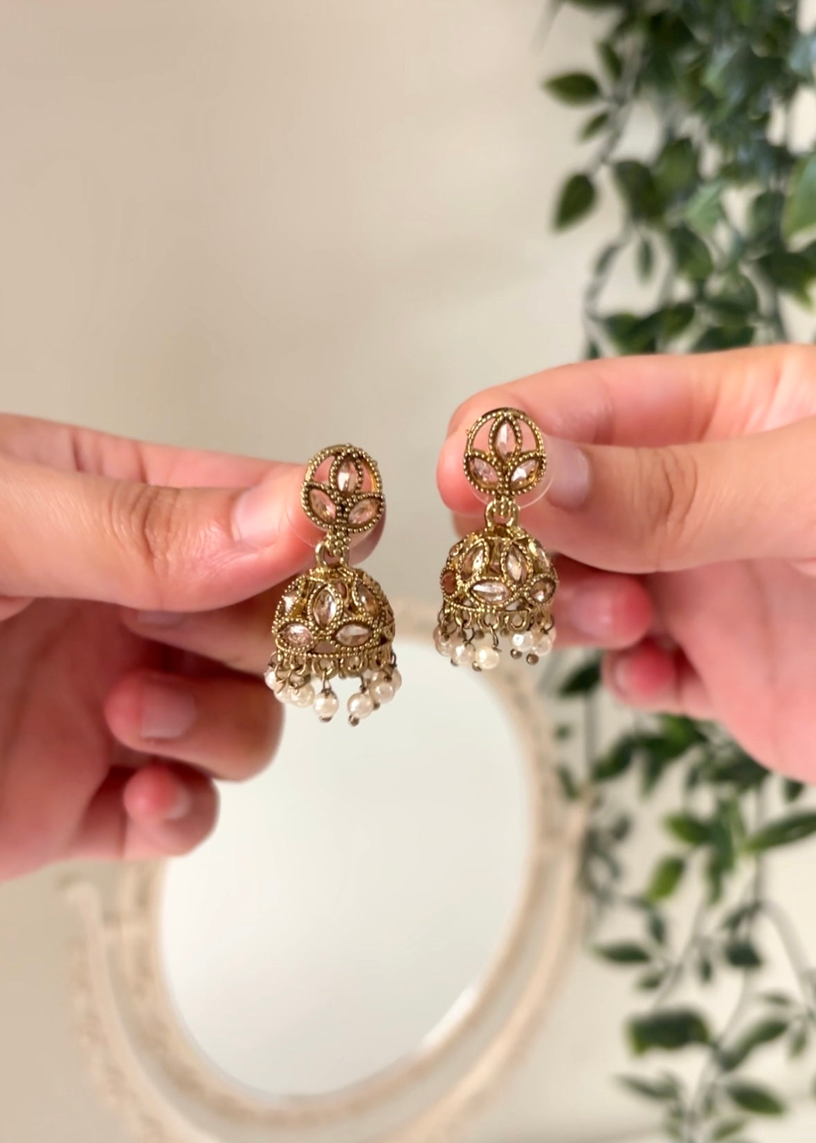 Mini Flower Jhumki