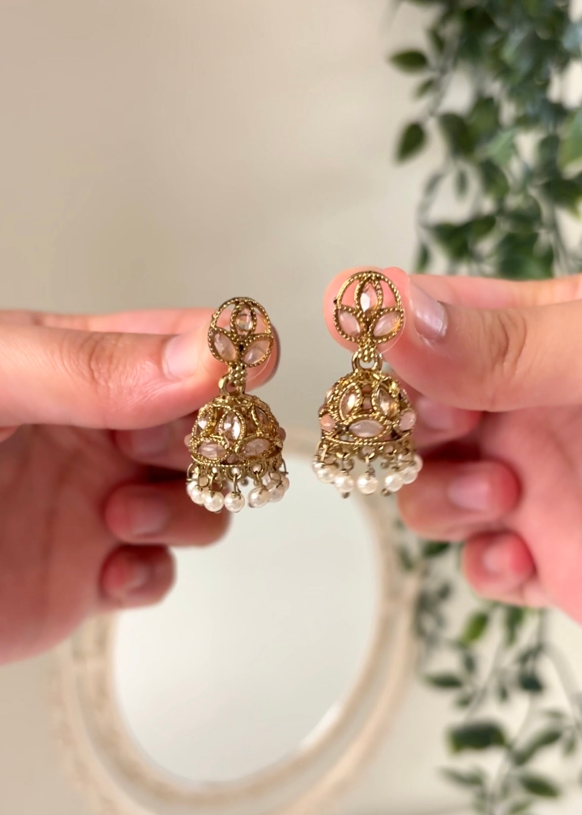 Mini Flower Jhumki