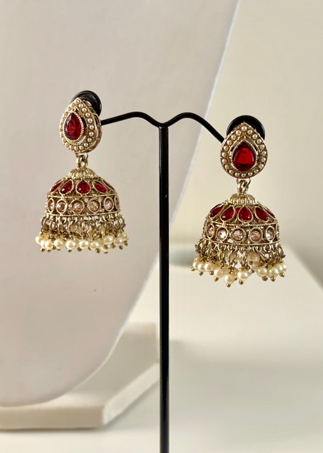 TIANA - Red Necklace Set