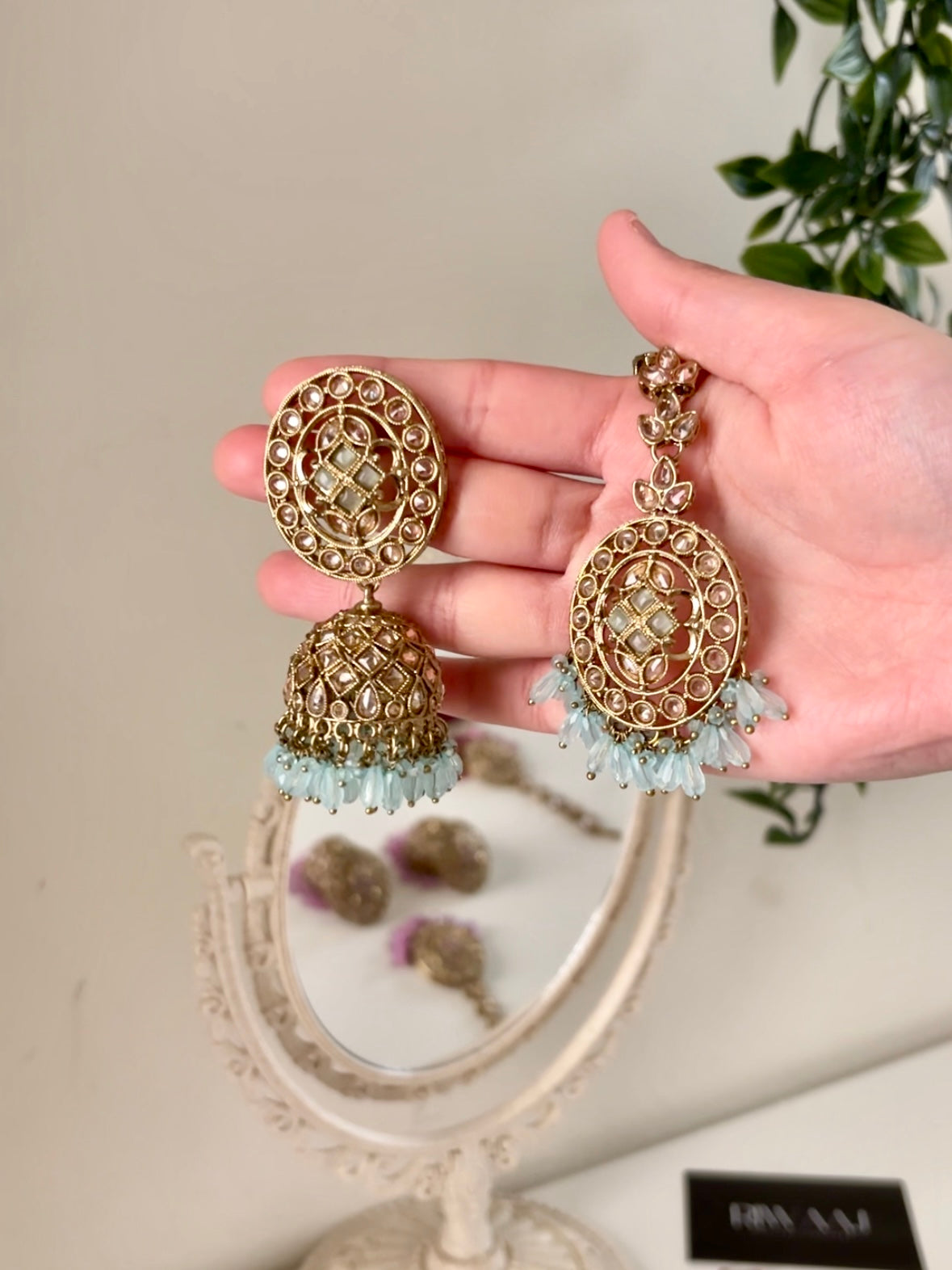 ZAINA - Jhumka Tikka Set