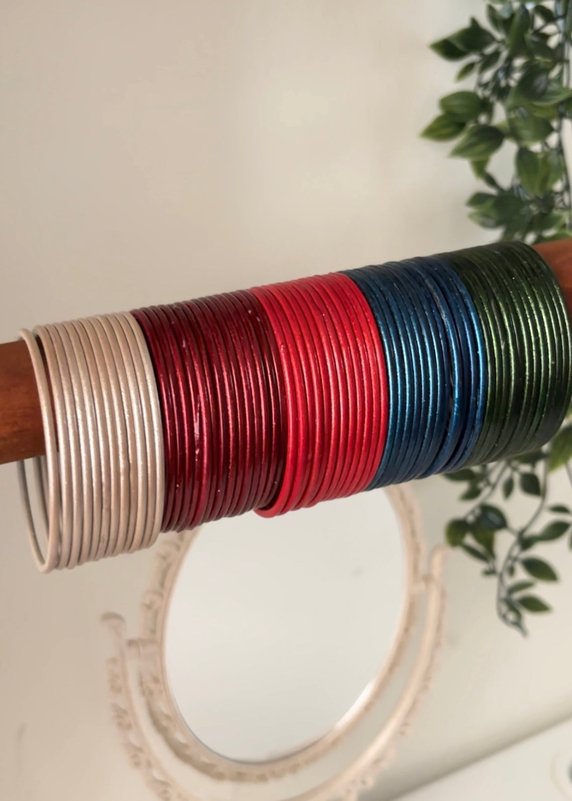 PLAIN BANGLES - Bloc of 12