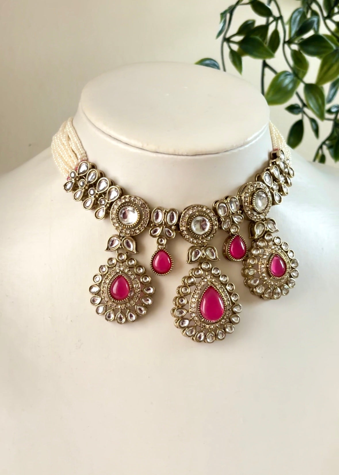 DANIA - Kundan Necklace