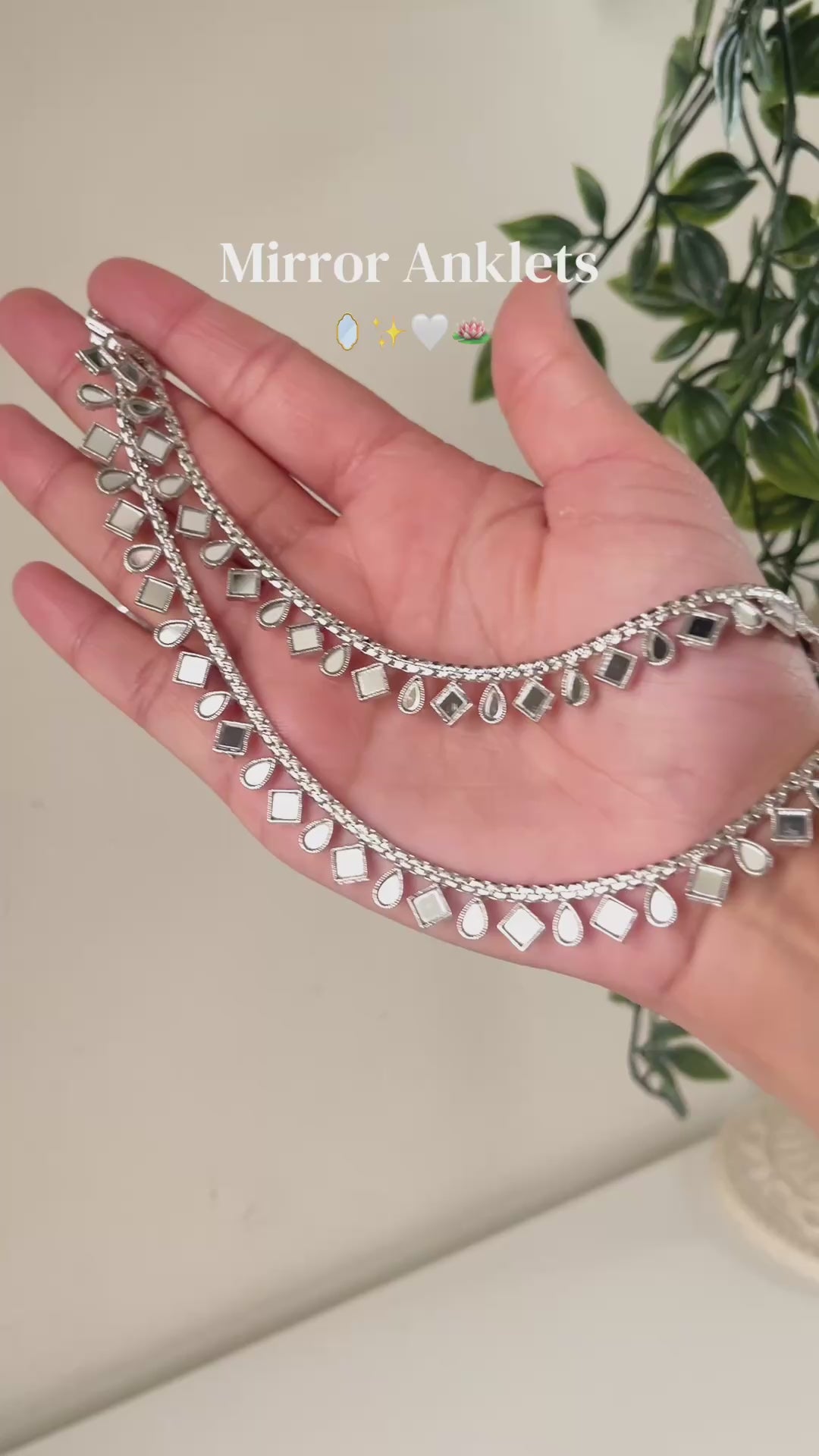 Mirror Anklets