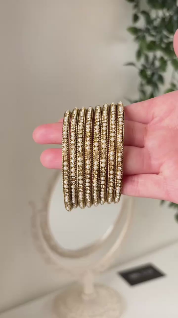 GOLDEN CHAMPAGNE - Bangles Set