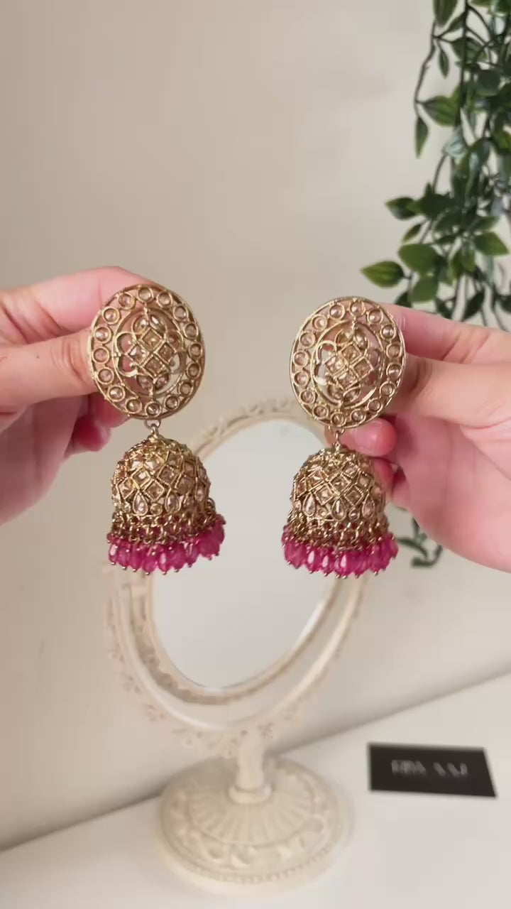 ZAINA - Jhumka Tikka Set