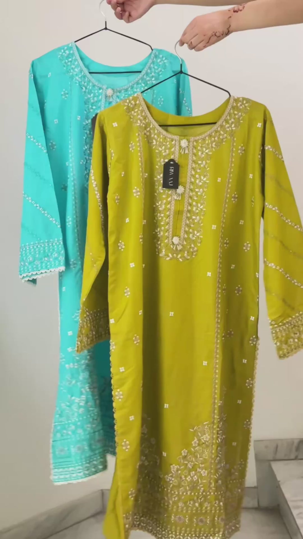SABA — 2pcs Summer Lawn Suit