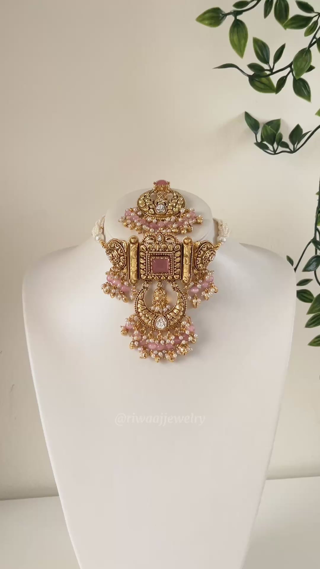 TANVI - Heritage Choker/Necklace Set